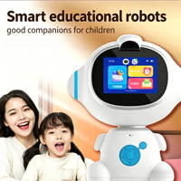 Robot éducatif intelligent CBYD pour enfants, écran LCD, intelligence artificielle, apprentissage interactif vocal, stockage intelligent de 8 Go, robot éducatif pour enfants