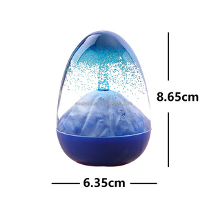 Minuteur à eau Volcanique : Lampe à bulles de sable liquide, jouet anti-stress, sablier liquide pour soulager le stress - Product Image 2