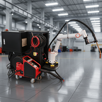 Robot de soudage collaboratif industriel DREAMON avec moteur 220V, construction en aluminium et acier