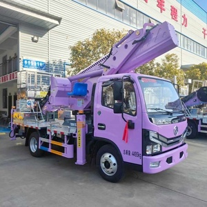 Camión de Trabajo Aéreo Dongfeng de 32 m con Plataforma Aérea de Brazo Recto para Operaciones en Altura - Product Image 4