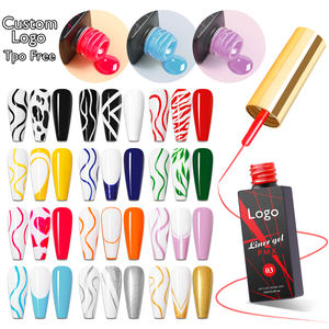 Kit <span class=keywords><strong>de</strong></span> <span class=keywords><strong>Vernis</strong></span> à Ongles Gel Liner 8ml <span class=keywords><strong>Marque</strong></span> Privée, Peinture UV <span class=keywords><strong>Semi</strong></span>-Permanente Personnalisée, Dessin, Manucure, <span class=keywords><strong>Vernis</strong></span> DIY, Gel <span class=keywords><strong>de</strong></span> Ligne Nail Art - Product Image 1