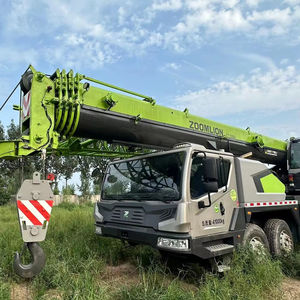 Grue sur camion Sany QY50 de 50 tonnes d'occasion de haute qualité, pièces durables, efficacité de travail élevée pour les travaux de construction lourde - Product Image 1