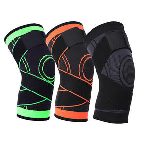 Genouillères de compression élastiques antidérapantes pour le sport, le basketball, le fitness, soulagement de la douleur, pour hommes et femmes - Product Image 1
