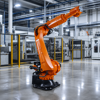 Lengan Robot Industri Beban 180kg Jangkauan 2900mm KUKA KR180 R2900-2 Robot 6 Axis untuk Penanganan Material Perakitan Pengelasan Robot Kuka