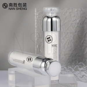 Bouteille sous vide en acrylique Nansheng 50 ml, emballage cosmétique pour soins de la peau, format voyage, flacon à pression - Product Image 2