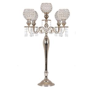 Best Selling Candelabra with 5 arms Metal Candle Stand Candle Holder For <b>Sale</b> Wholesale Price - Product Image 3