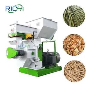 Preço de fábrica 1-10 T/H grama verde Hops arroz casca serragem pellet máquina fabricante granulador granulador para grama