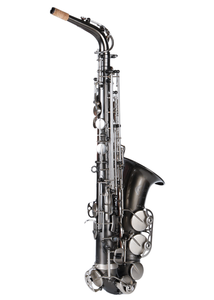 Saxophone alto professionnel noir en cupronickel à simple embouchure renforcé, modèle WIDEN OEM, le plus vendu - Product Image 4
