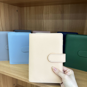 Nhà Máy Bán buôn Chất lượng cao 6 nhẫn bơm lại Macarons Ngân Sách chất kết dính tiền mặt phong bì Ngân Sách Tiền mặt ví kế hoạch máy tính xách tay - Product Image 1