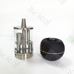 Chicha électrique de voyage mini de luxe avec LED, bol en acrylique miroir givré, <span class=keywords><strong>Beleaf</strong></span> Factory, vente en gros, rechargeable, coffret cadeau - Product Image 4