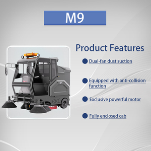 Barredora de Carreteras Autopropulsada Eléctrica CleanHorse M9 Nueva con Función de Pulverización de Agua y Tanque de Agua de 300L para Limpieza de Almacenes - Product Image 6