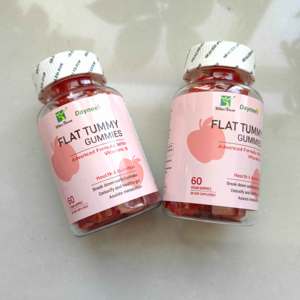 Winstown Flat toummy gommie Ayuda a tu metabolismo a perder peso alrededor de tu estómago Natural Fudge de manzana gomitas venta plana - Product Image 3