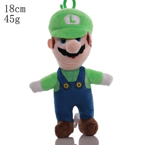 EN STOCK Lindos Peluches Kawaii de <span class=keywords><strong>Luigi</strong></span> de 8 Pulgadas, Juguetes de Peluche para Máquina de Garras, Juguetes de Anime de Dibujos Animados para Niños, Super <span class=keywords><strong>Mario</strong></span> - Product Image 1