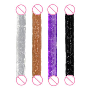 Двойные фаллоимитаторы, Двойное проникновение, игрушки для мастурбации, влагалище, секс-игрушки для женщин, фаллоимитаторы, вставки - Product Image 2