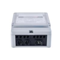 Compteur d'énergie mécanique monophasé à deux fils Futurise DDS, compteur analogique de kilowattheures avec compteur intégré pour usage domestique