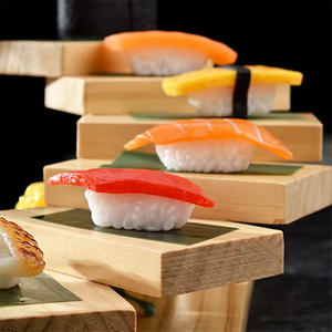 <span class=keywords><strong>จาน</strong></span>ซูชิแบบมีบันได<span class=keywords><strong>หมุน</strong></span>ได้เจ็ดขั้นจานบาร์บีคิวไม้ไผ่สุดสร้างสรรค์<span class=keywords><strong>จาน</strong></span>บนโต๊ะอาหารสุดสร้างสรรค์ - Product Image 3