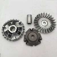 Kit complet de variateur de poulie motrice pour scooter X MAX300, embrayage primaire, poulie à 28 degrés avec poids de 22g