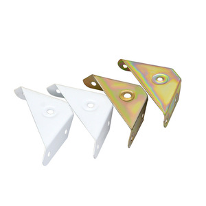 Shengyuan Metal Corner Bracket 0403 Thickened Iron Cabinet Furniture Connector White Zinc Plated Durable - Product Image 4