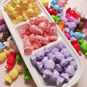 Venta al por mayor de fábrica, venta directa, Color, Mini caramelo, cuentas colgantes DIY, cuentas sueltas acrílicas Ins, accesorios de joyería - Product Image 2