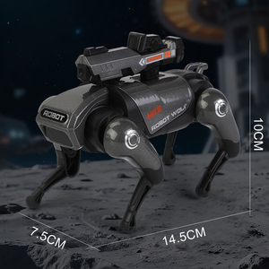 Chien <span class=keywords><strong>robot</strong></span> électrique qui peut se déplacer avec du son et <span class=keywords><strong>de</strong></span> la lumière, modèle <span class=keywords><strong>de</strong></span> jouet <span class=keywords><strong>de</strong></span> chien <span class=keywords><strong>robot</strong></span> en alliage, jouets éducatifs intéressants pour enfants et adultes - Product Image 4