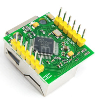 Módulo de red Ethernet USR-ES1 W5500, hardware SPI a LAN/Ethernet TCP/IP, programa de microcontrolador 51/STM32 sobre W5100