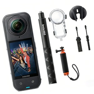 กล้องแอคชั่น Insta360 X5 Invisible Dive Bundle 8K 360 องศา, แบตเตอรี่ใช้งานได้ 3 ชั่วโมง, ตัวป้องกันลมในตัว, ระบบกันสั่น, ดีไซน์ชิป AI สามชิป - Product Image 1