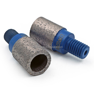 Ujung <span class=keywords><strong>bit</strong></span> <span class=keywords><strong>Router</strong></span> jari pemotongan inkremental berlian CNC Premium 20*20T M12 benang untuk mesin potong wastafel batu marmer granit - Product Image 6