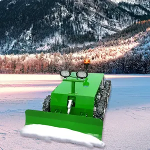 Promoción Barato Robot Lawn Mover Mini Soplador de nieve Control remoto Barredora de nieve