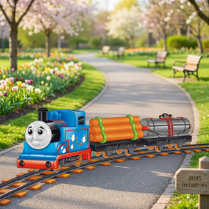 Ensemble de 11 Pièces de Circuit de Train de Dessin Animé en Plastique avec Train Électrique pour Enfants de 2 à 4 Ans - Product Image 4