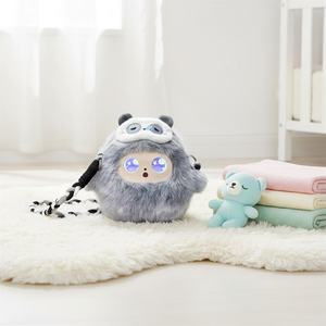 Mochila <span class=keywords><strong>de</strong></span> Peluche con Diseño <span class=keywords><strong>de</strong></span> Monstruo IA, Tela Súper Suave, Carga USB, Educativa, Temática <span class=keywords><strong>de</strong></span> Halloween, Bolsa <span class=keywords><strong>de</strong></span> Compañía para el Aprendizaje <span class=keywords><strong>de</strong></span> Idiomas - Product Image 3