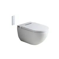 Sanitary Ware Bathroom Sanitary Ware Modern New Design Wall Hung Wc Rimless 1 Piece Toilet Ceramic