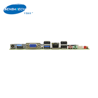 Carte mère industrielle mini ITX fine ITX-B190_D812L Celeron J1800 DDR3L Max 8G SATA2.0 MSATA 9 USB 6 COM 12V