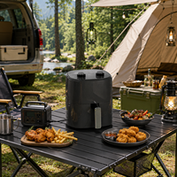 Four à friture intelligent 4L avancé, puissance de friture 100W/250W 12V ou 24V pour le camping, les camions et les voitures