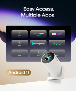 Proyector Android 14 con Decodificación 8K 720P para HY300 Pro 290 ANSI, Corrección Trapezoidal Automática, WiFi 6, BT5.4, Proyector Portátil - Product Image 4