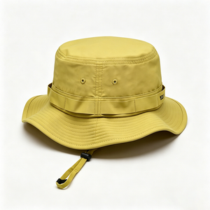 Chapeau Bob Personnalisé avec Logo pour l'Extérieur, Léger, Séchage Rapide, Protection Anti-UV, Anti-Vent avec Cordon, Unisexe, pour Sport, Voyage, Pêche - Product Image 2