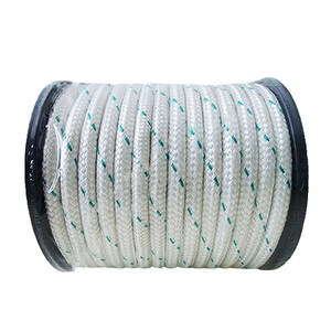 Corde de navigation pour <span class=keywords><strong>bateau</strong></span> en UHMWPE à double tressage de 6 mm à 20 mm, revêtement en polyester, longueur de bobine de 200 m, résistante à l'abrasion, cordon de sécurité - Product Image 5