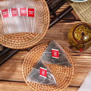 Custom Pyramid Food Grade Nylon Empty Mesh Drawstring Tea Sachet <strong>Bags</strong> Flower Tea Filter <strong>Bag</strong> For Sale - Product Image 6