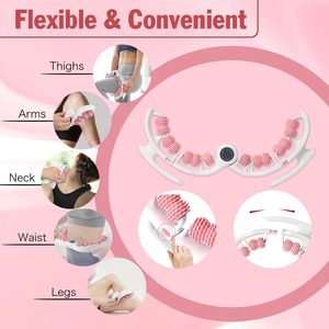 Accessoires de yoga : Rouleau de massage annulaire en U pour mollets, point de relaxation, bâton de massage pour jambes - Product Image 5