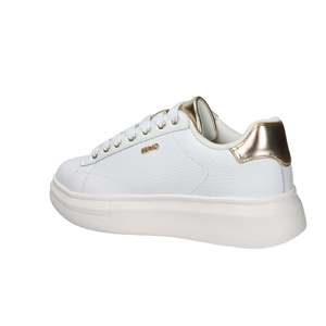 Zapatillas Deportivas para Mujer Liu-Jo Babol 01 Blancas y Doradas Estilo Baloncesto - Product Image 3