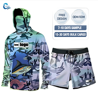 Chemises de pêche sur mesure, séchage rapide, protection UV, sweat à capuche pour la pêche en plein air en été