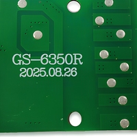 Kit RC 6350 2.4G 8 voies avec émetteur 8 touches et carte récepteur pilote de moteur 8 canaux pour voiture RC, robot, télécommande sans fil DIY (PCB)