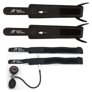 Bomba de aire inteligente que controla los brazaletes de entrenamiento BFR para brazos y piernas con limitación de corriente. Muñequeras BFR duraderas para entrenamiento de fuerza y resistencia - Product Image 1