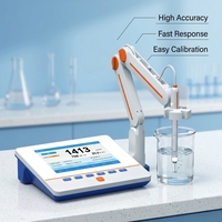 Analizador Digital Multiparamétrico de Sobremesa Top-star PH600L, Medidor de PH/Conductividad EC para Análisis de Calidad del Agua, Plástico OEM