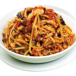 Ready To Eat ขายส่งแช่แข็งจีน Instant อาหารหั่นหมูกระเทียมซอส - Product Image 1