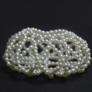 <span class=keywords><strong>Filet</strong></span> à <span class=keywords><strong>cheveux</strong></span> en perles fait main, élastique, pour chignon, <span class=keywords><strong>filet</strong></span> à <span class=keywords><strong>cheveux</strong></span> en perles pour filles, danse de ballet, gymnastique, filets à <span class=keywords><strong>cheveux</strong></span> perlés pour chignon - Product Image 5