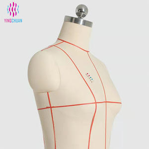 Woman Half Body Sewing Mannequin Tailors <strong>Dummy</strong> Half Body Tailoring Dress Form Mannequin With <strong>Magnetic</strong> Hand - Product Image 6