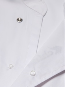 Vêtements de travail pour chef d'hôtel, manches courtes, unisexe, polyester/coton, vestes de chef pour hommes et femmes, uniformes de pâtisserie pour restaurant occidental - Product Image 5