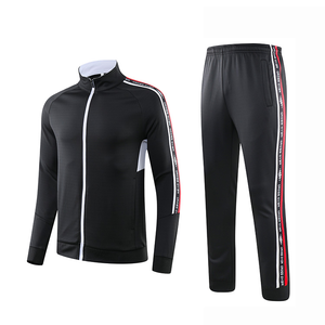 <span class=keywords><strong>Tuta</strong></span> da <span class=keywords><strong>calcio</strong></span> personalizzata di alta qualità da uomo <span class=keywords><strong>tuta</strong></span> da <span class=keywords><strong>calcio</strong></span> <span class=keywords><strong>calcio</strong></span> e giacca uniforme <span class=keywords><strong>nera</strong></span> serie abbigliamento sportivo - Product Image 3