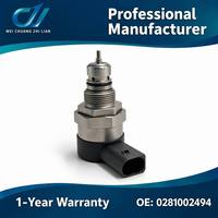 Válvula Reguladora de Presión de Combustible Common Rail 0281002494 A6110780449 para Mercedes W203 W211 E320 CDI BMW E46 E90 330d