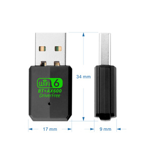 Carte Réseau <span class=keywords><strong>WiFi</strong></span> Sans Pilote 600 Mbps Double Bande BT5.4 Adaptateur <span class=keywords><strong>WiFi</strong></span> <span class=keywords><strong>USB</strong></span> pour PC - Product Image 5